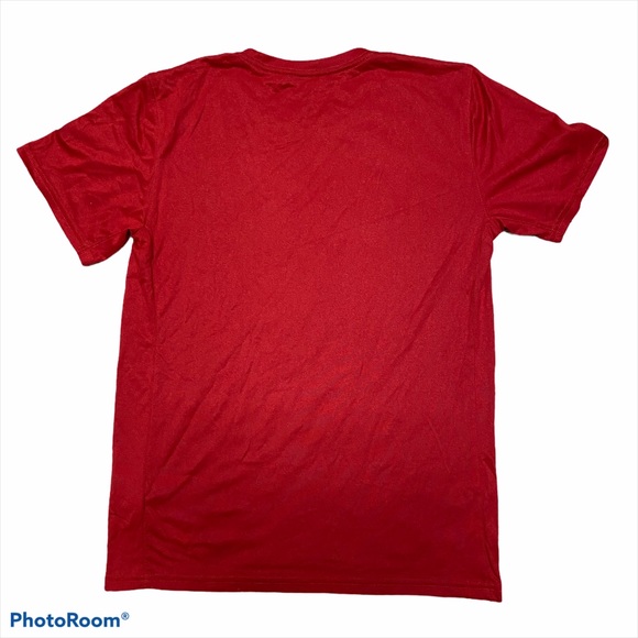 Nike Dri-Fit Red T-Shirt; Small; EUC - Picture 2 of 4